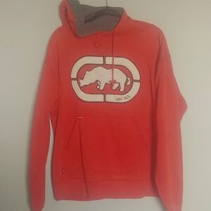Vintage limited edition y2k ECKO UNLTD. skater  hoodie Red xl